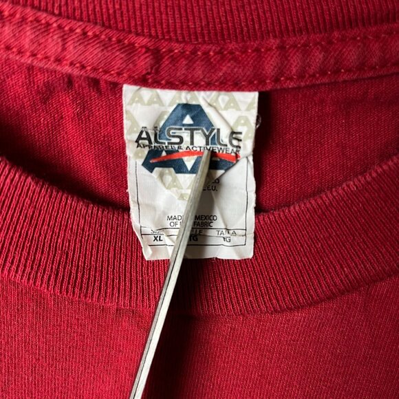 Canada Montreal T Shirt Vintage Y2K Adult Red Large L Embroidered Tee - Picture 3 of 12